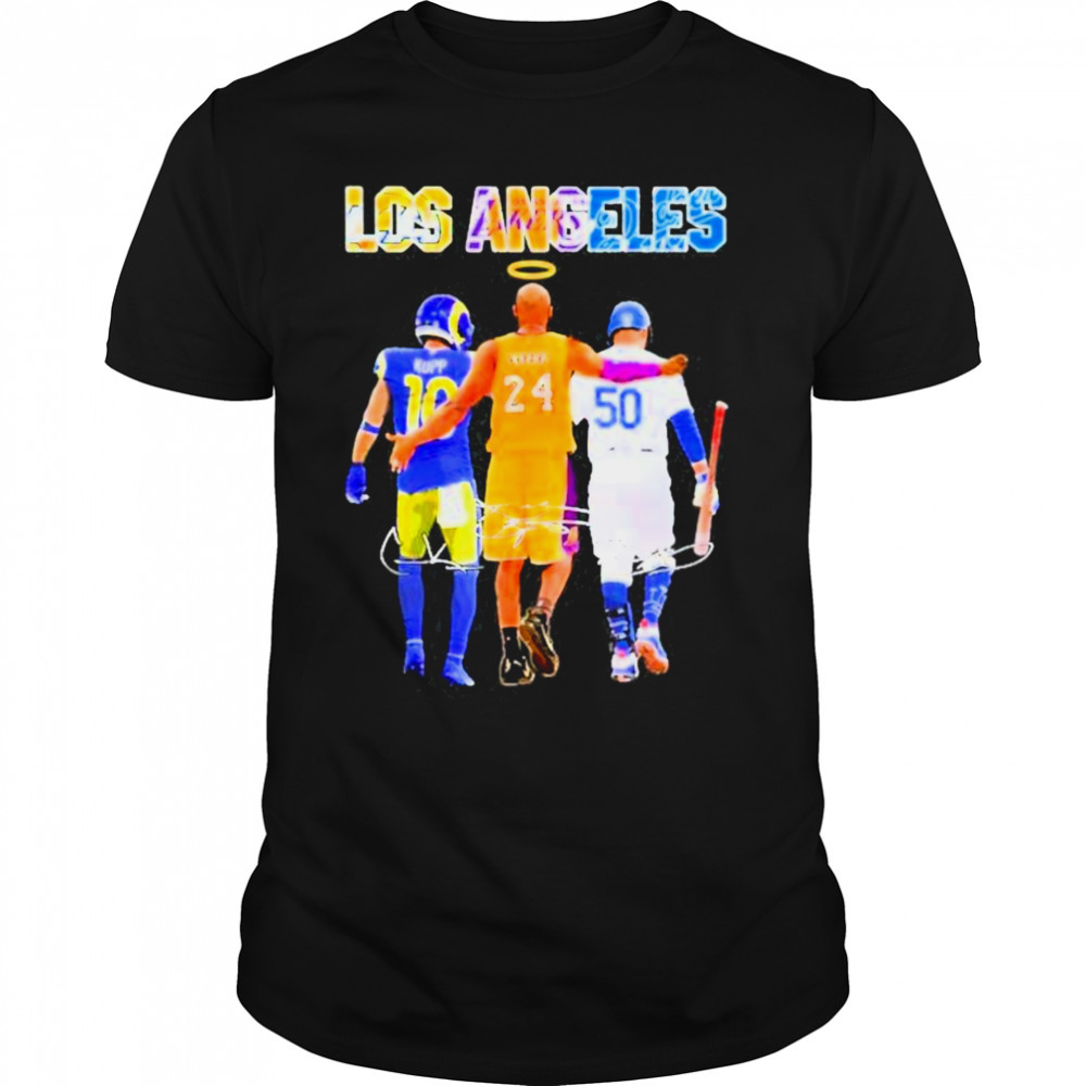 Sports Teams Los Angeles Kupp Bryant Mookie Betts Signature Shirt