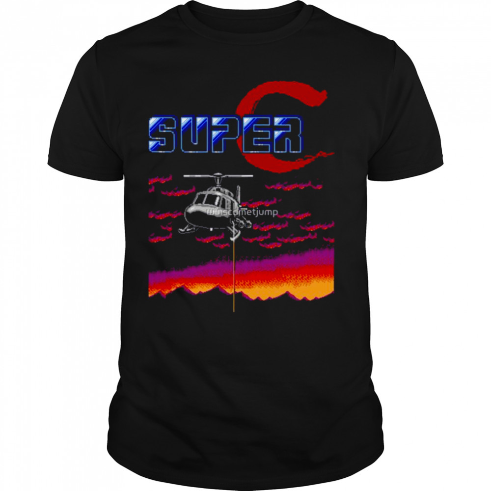Super Contra Nes 90s Game shirt