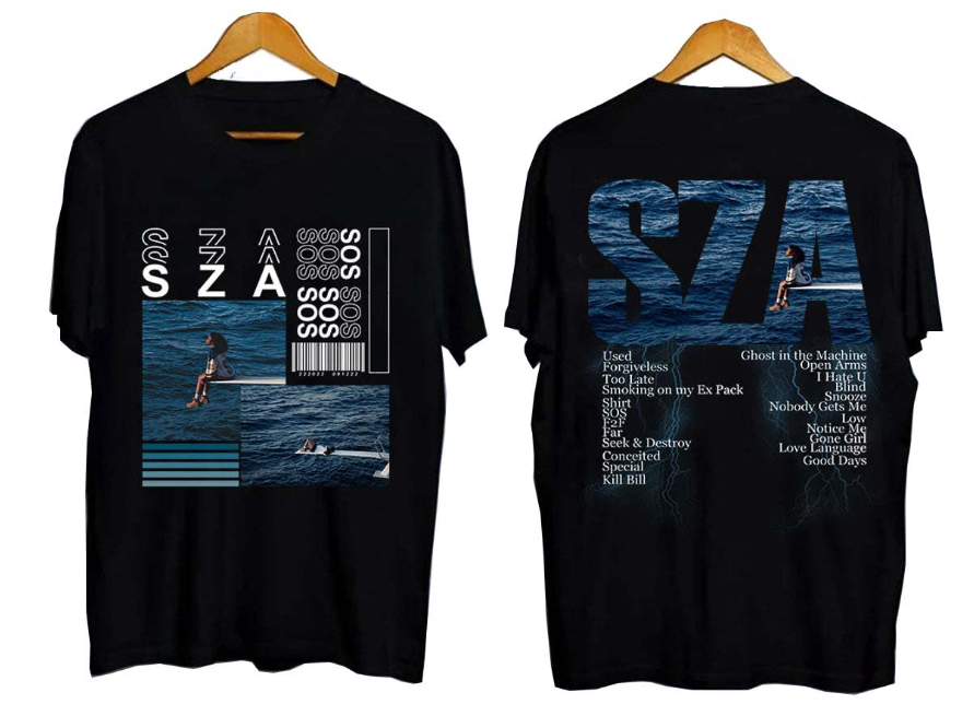 Vintage S.Z.A SOS Tour 2023 Shirt