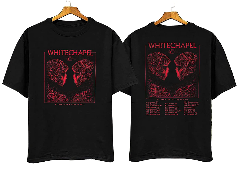 Vintage Whitechapel Tour 2023 shirt