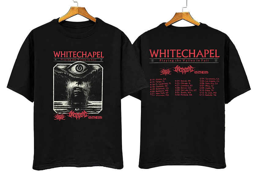 Whitechapel Tour 2023 shirt