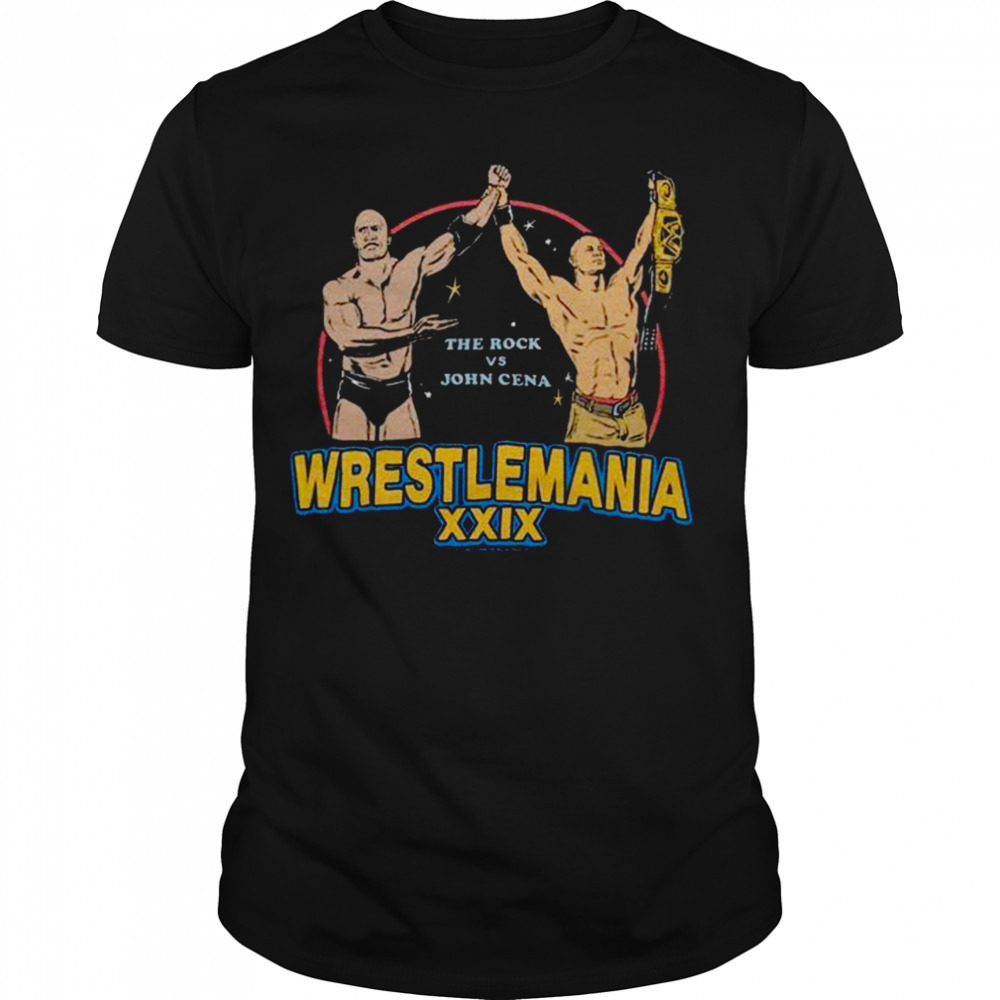 WrestleMania XXIX Rock Vs Cena Shirt
