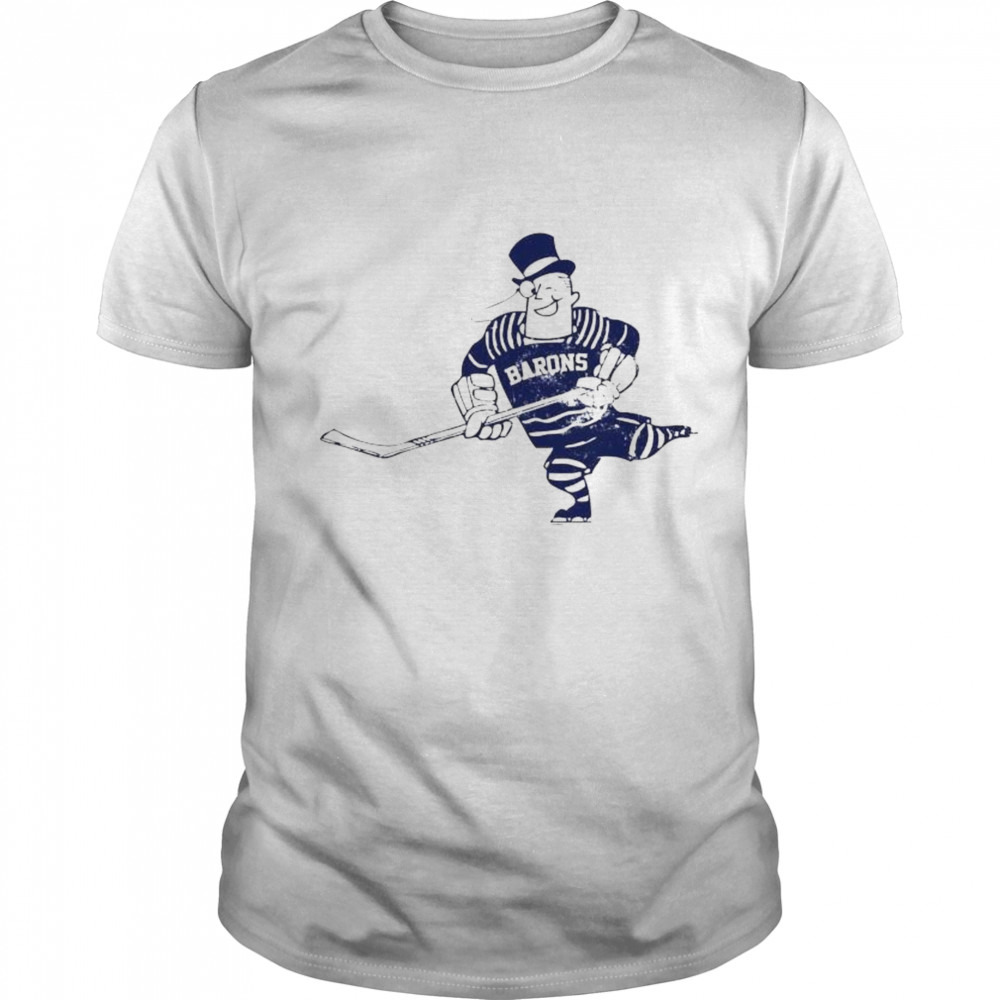 cleveland Barons hockey mascot shirt