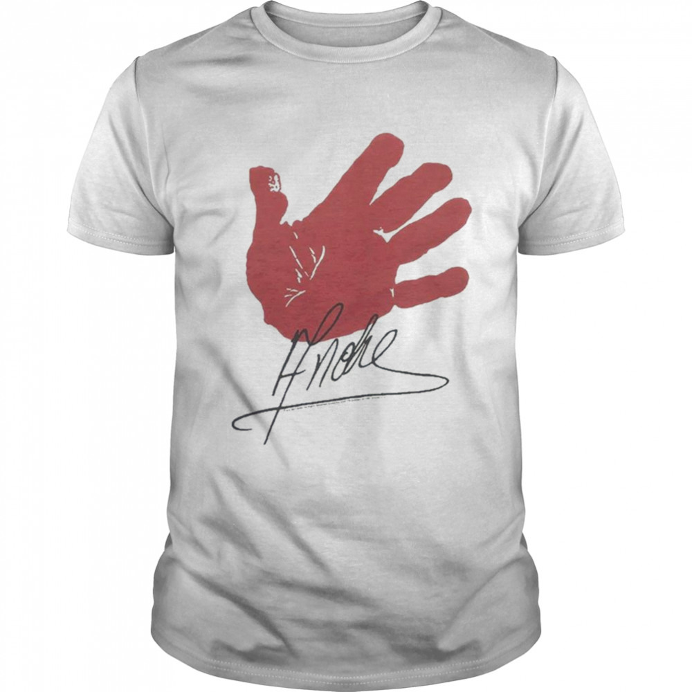 Andre The Giant Handprint Signature Shirt