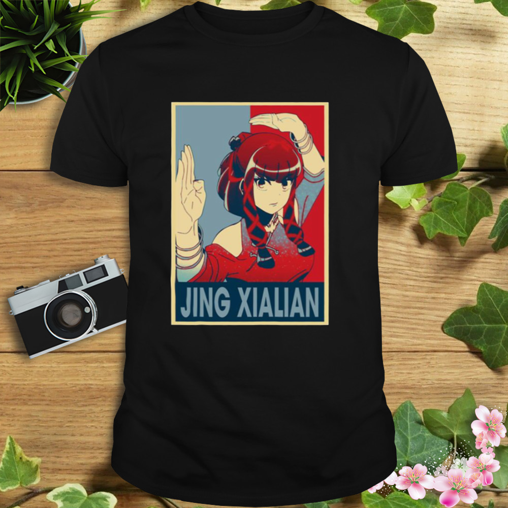 Appare Arts Ranman Anime Jing Xialian shirt
