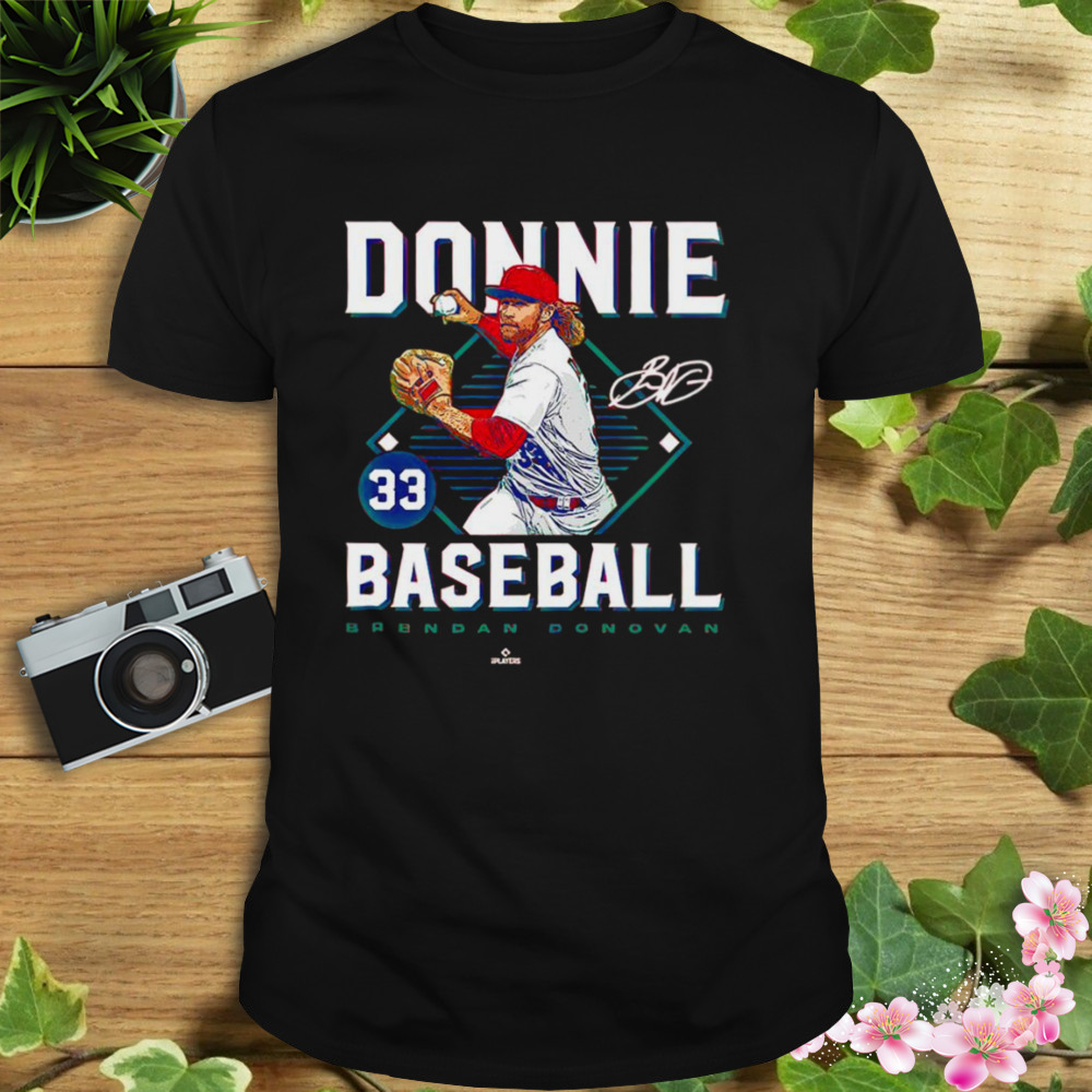 Brendan Donovan Donnie baseball signature shirt