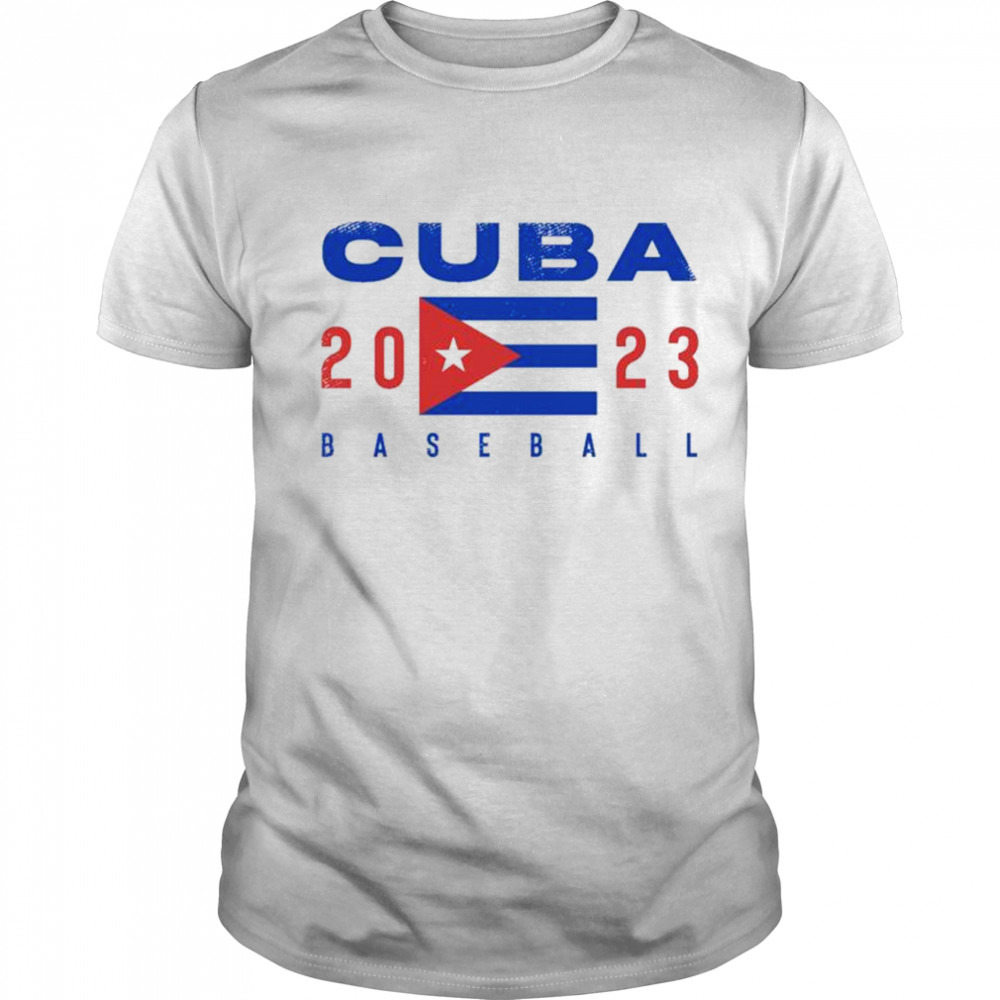 Cuba Baseball 2023 shirt