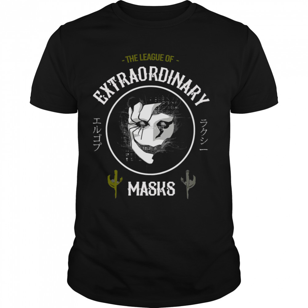 Extraordinary Mask Proxy Of Death Ergo Proxy shirt