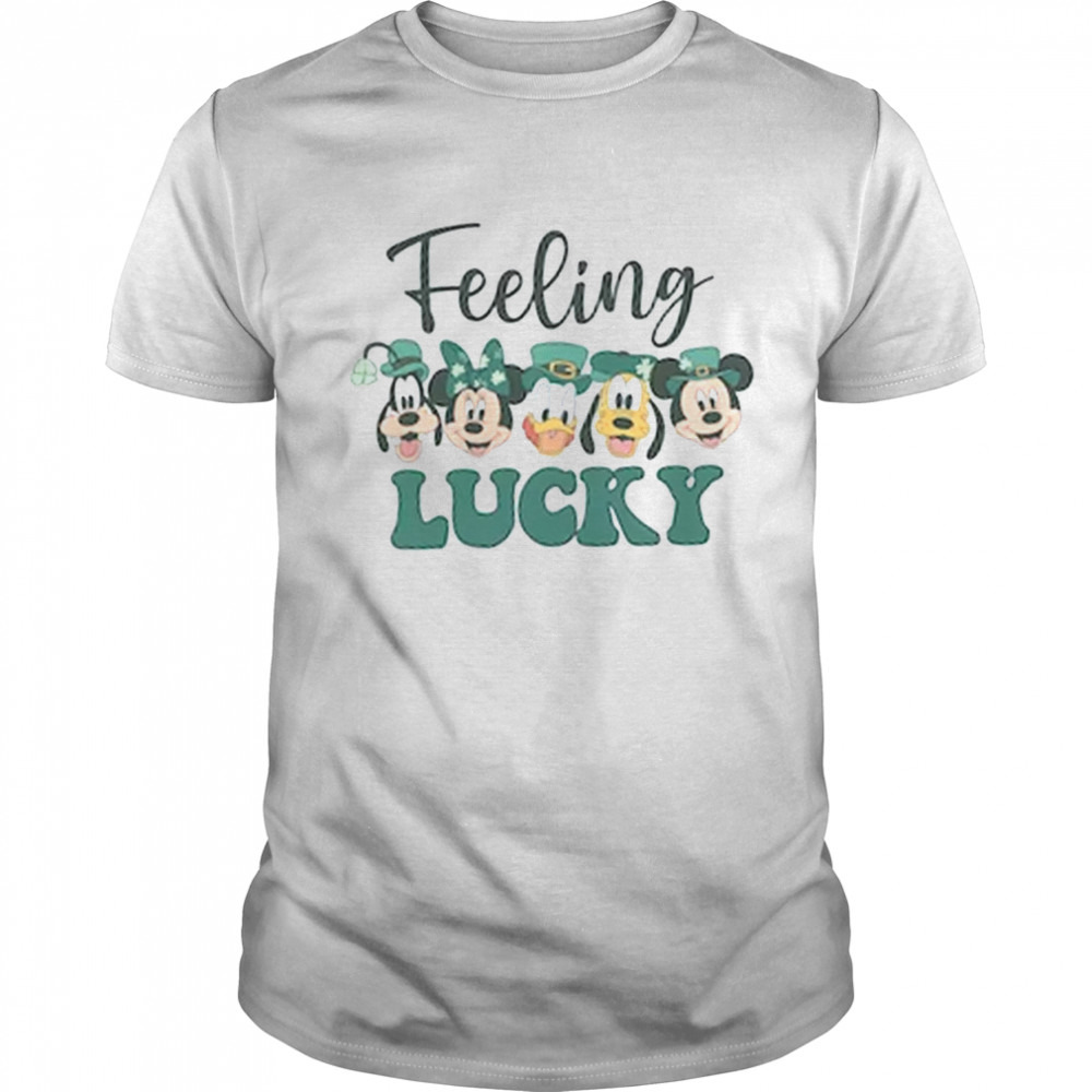 Feeling Lucky Disney Squad Saint Patrick’s Day shirt