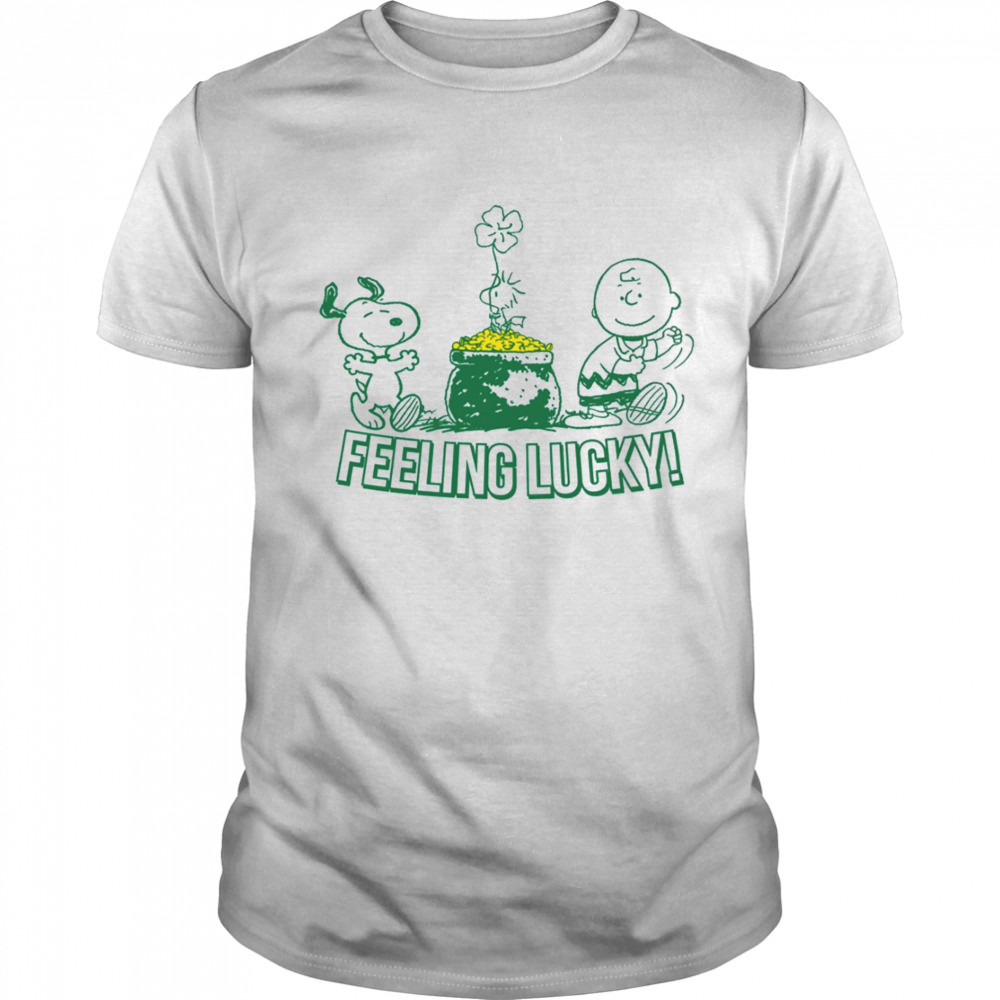 Feeling Lucky Snoopy Dog Saint Patrick’s Day shirt