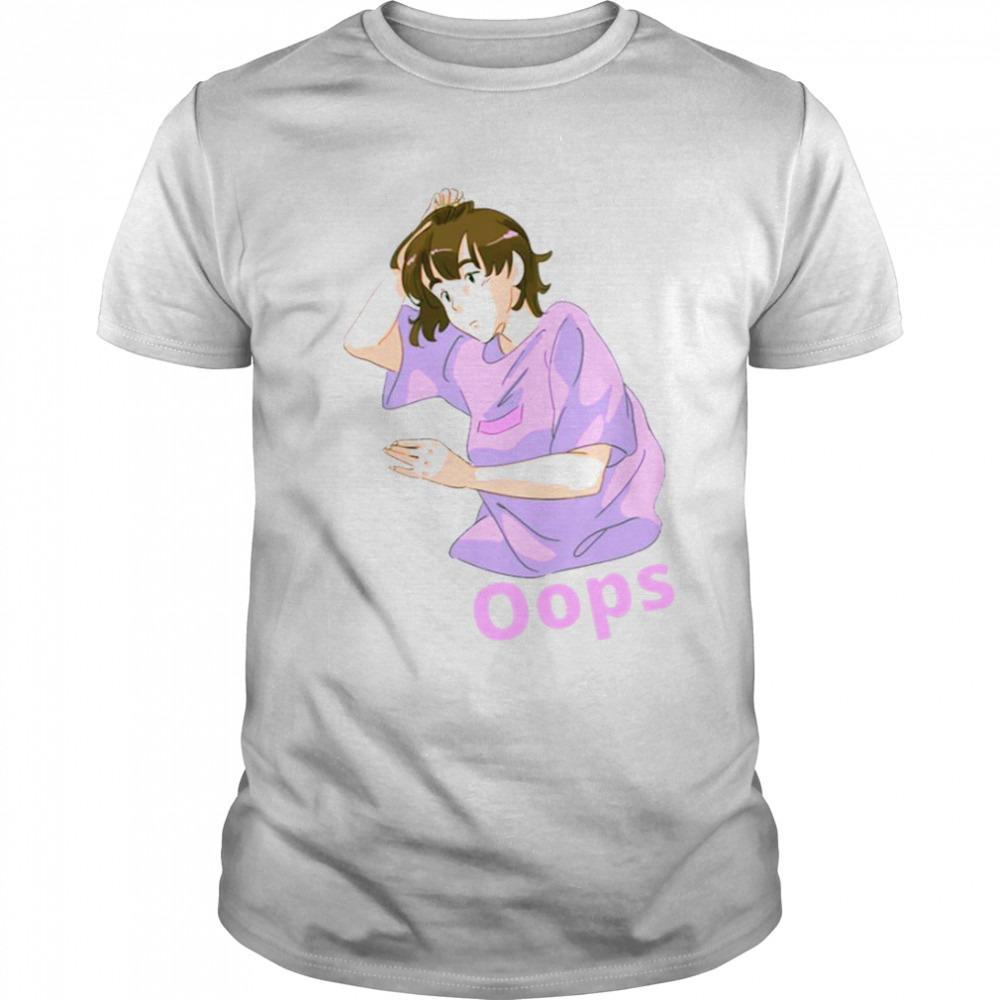 Funny Moment Oops Akudama Drive Anime shirt