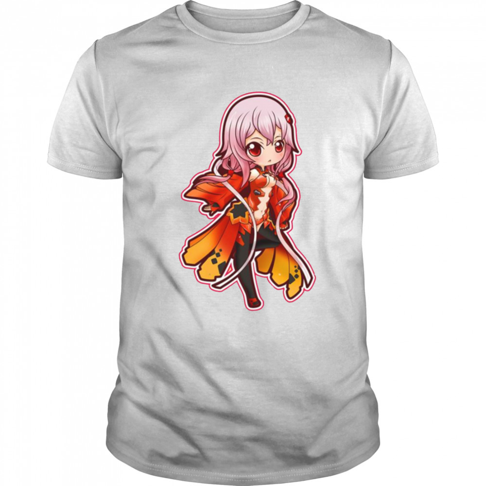 Inori Chibi Guilty Crown Anime shirt