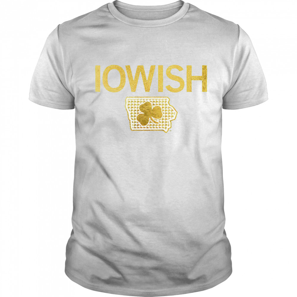 Iowish gold foil shirt