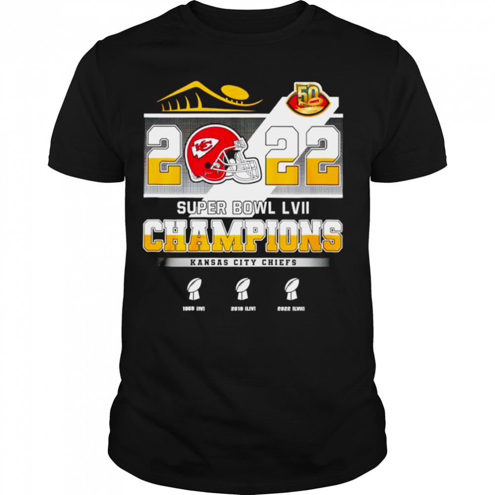 Super Bowl LVII Champions Kansas City Chiefs T-shirt