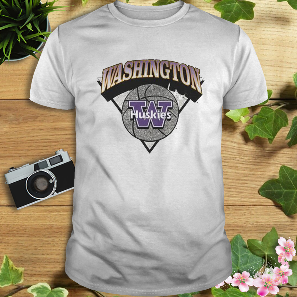 Washington Huskies Ball Out White T-shirt