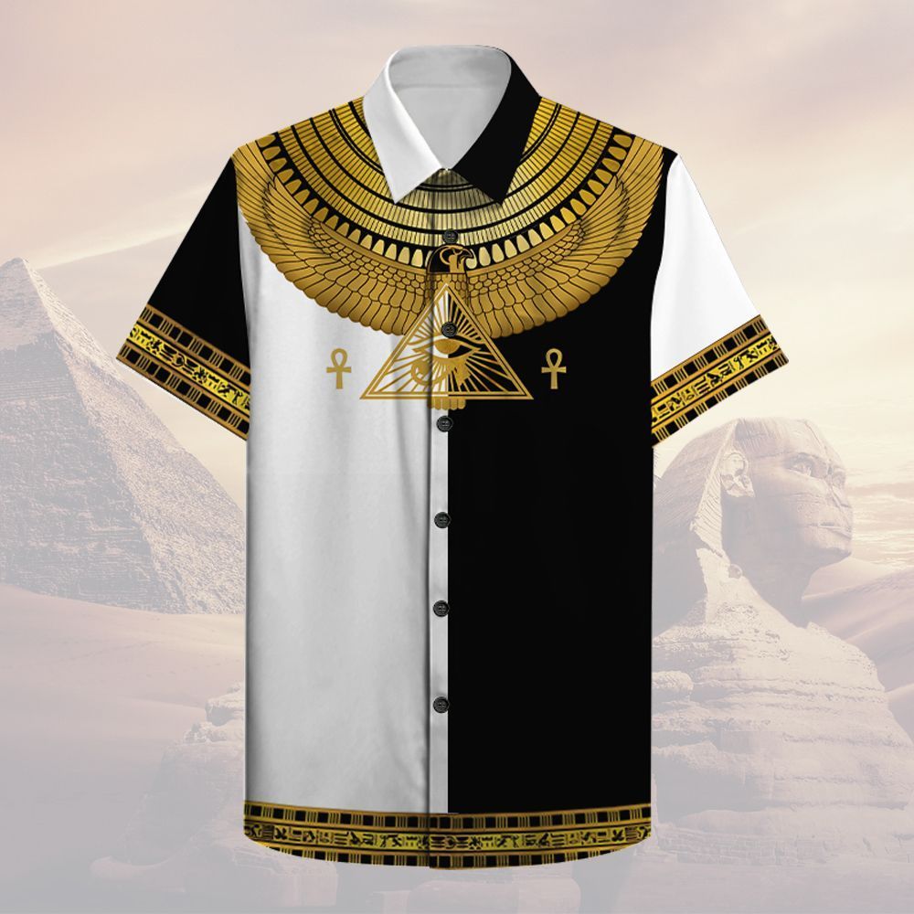 Ancient Egypt 3D All-Over Printed Hawaiian Shirt 3000 BCE - AE1447