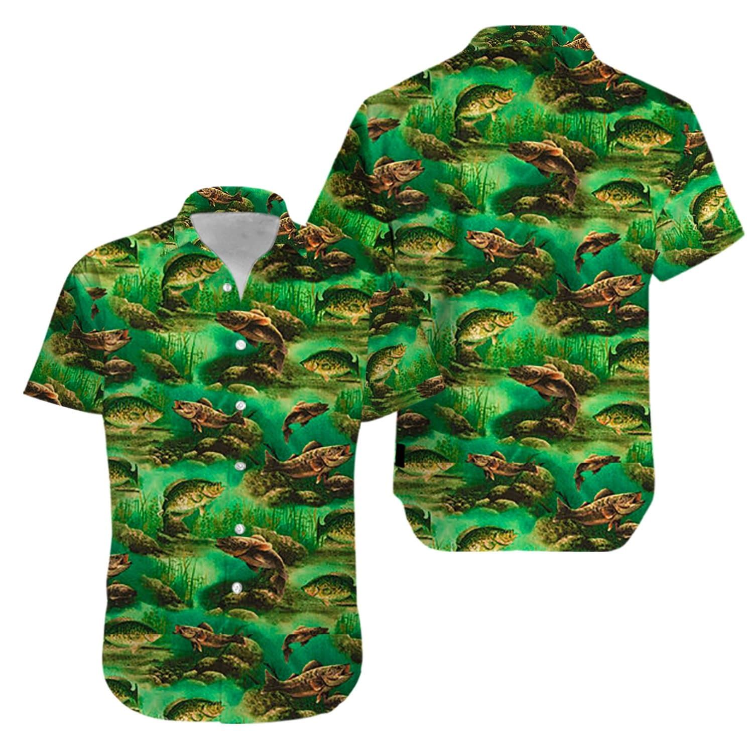 Fishing Boat Trout Hawaiian Shirts #KV