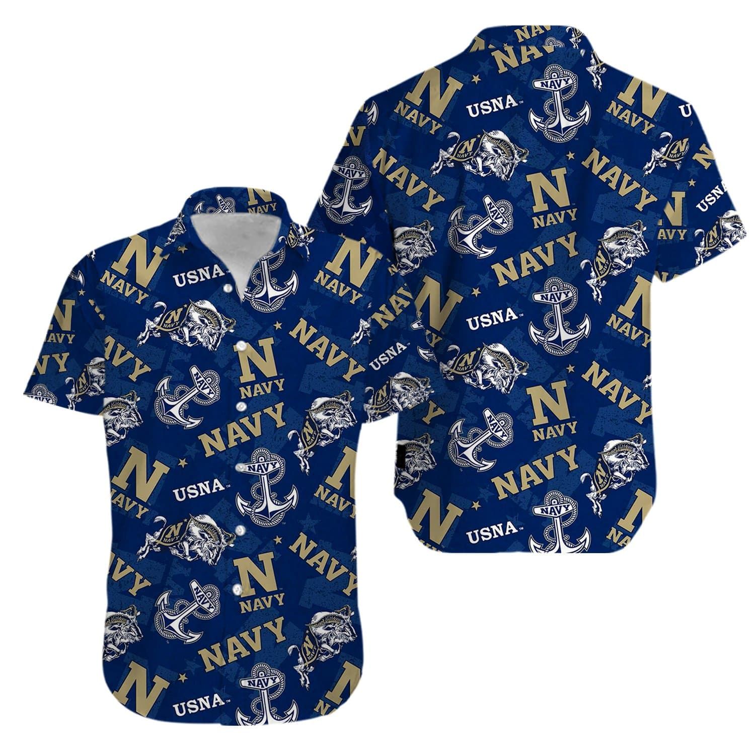 Navy veteran US Naval Academy Hawaiian Shirts #KV