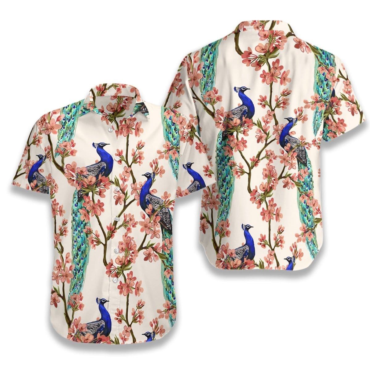 Splendid As Oriental Peacock Hawaiian Shirt #H