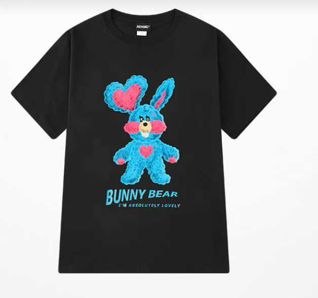 Bunny Blue Bear T-Shirt