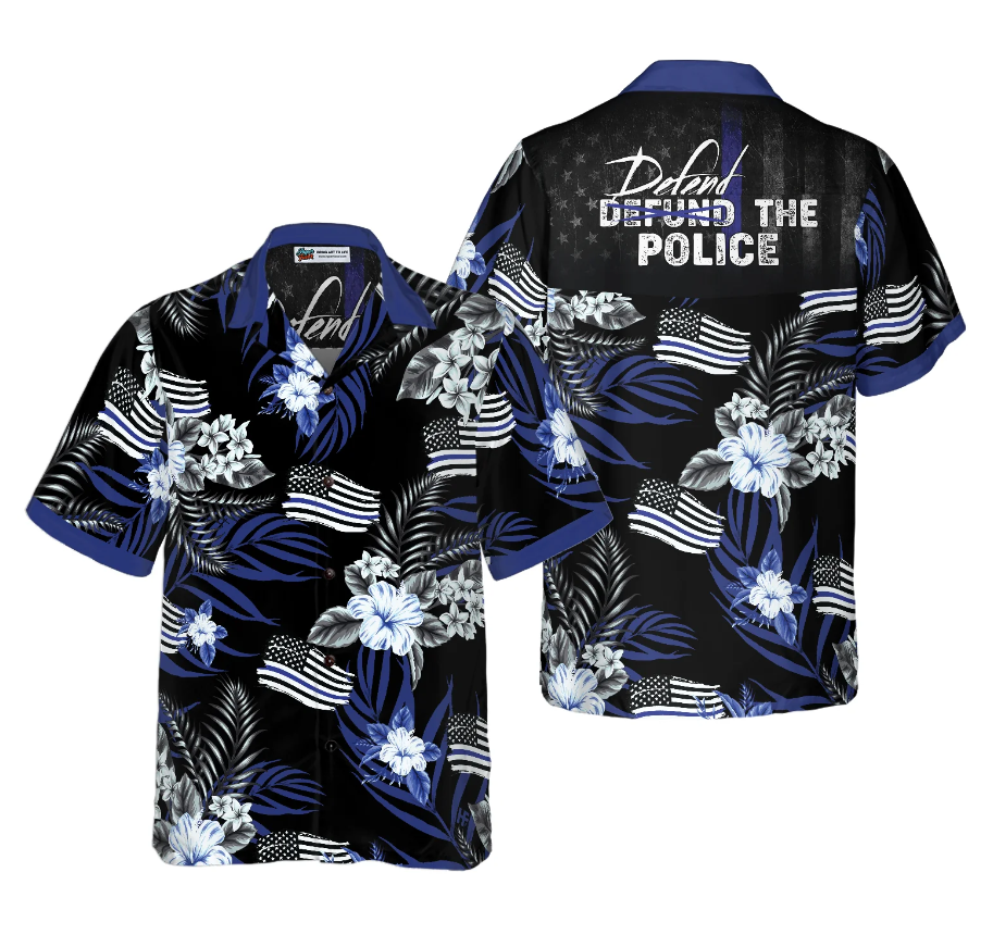 Defend The Police Hawaiian Shirt