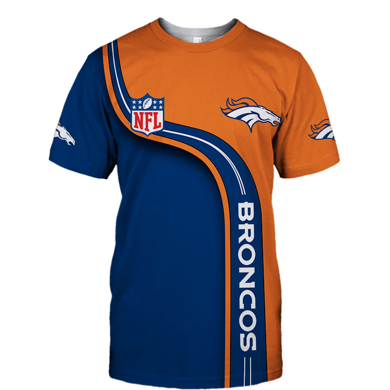 Denver Broncos T-shirt custom cheap gift for fans 2020 new season