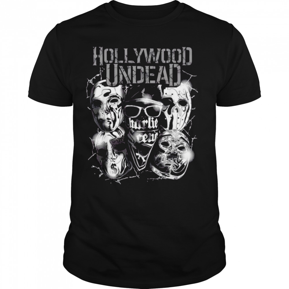 Hollywood Undead Official Metal Masks shirt