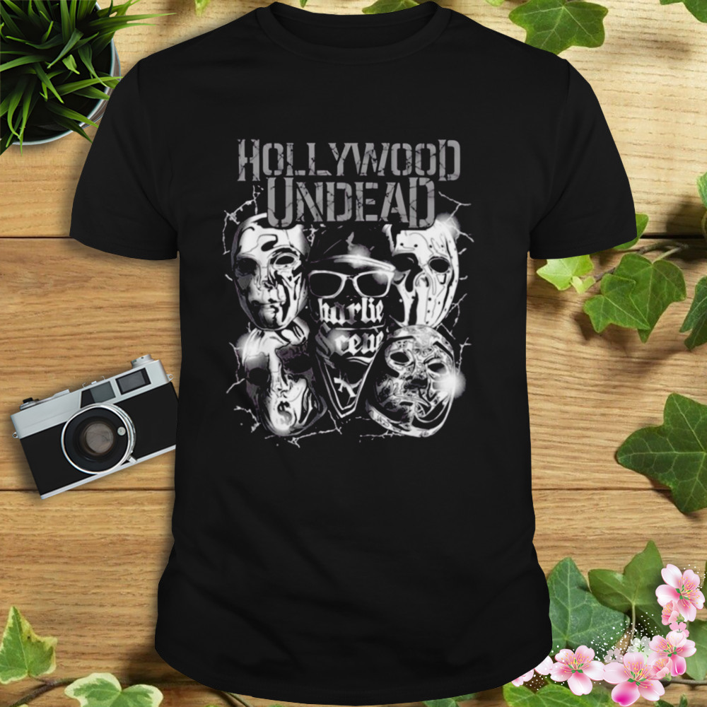Hollywood Undead Official Metal Masks shirt