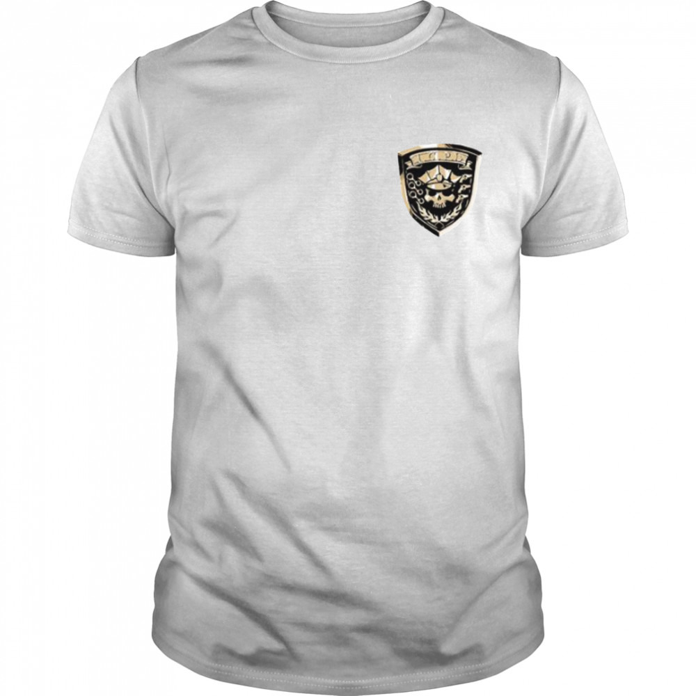 Inferno Cop Police Department Space Patrol Luluco shirt