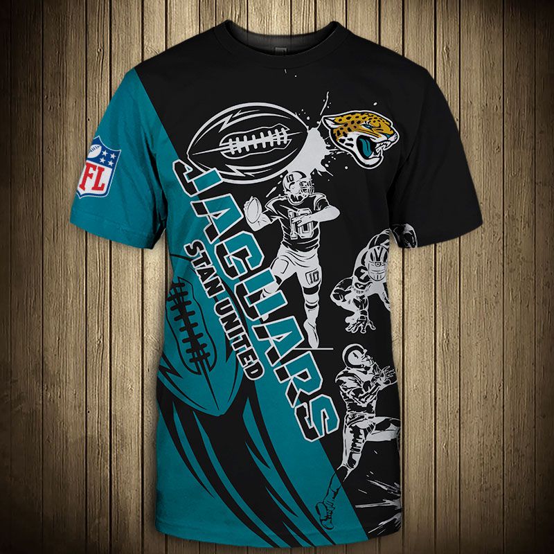 Jacksonville Jaguars Hoodie 3D Cartoon Player Cute Shirt - Reallgraphics