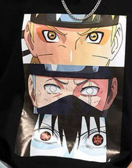 Look at my eyes Naruto T-Shirt