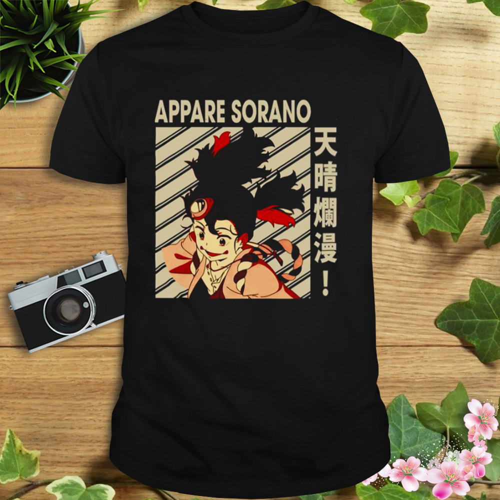 Love Appare Sorano Appare Anime Ranman Design shirt