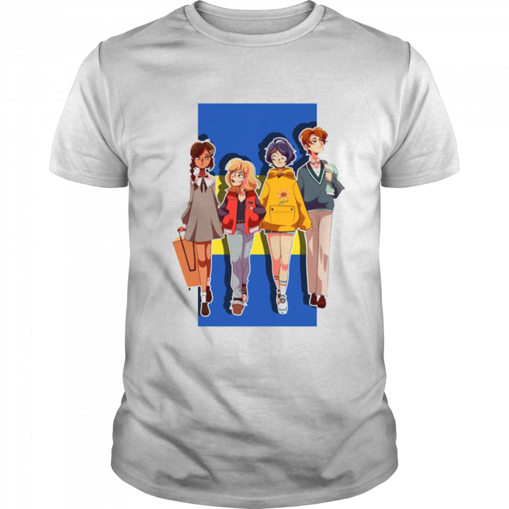 Manga Chipi Wonder Egg Priority Cool Squad shirt