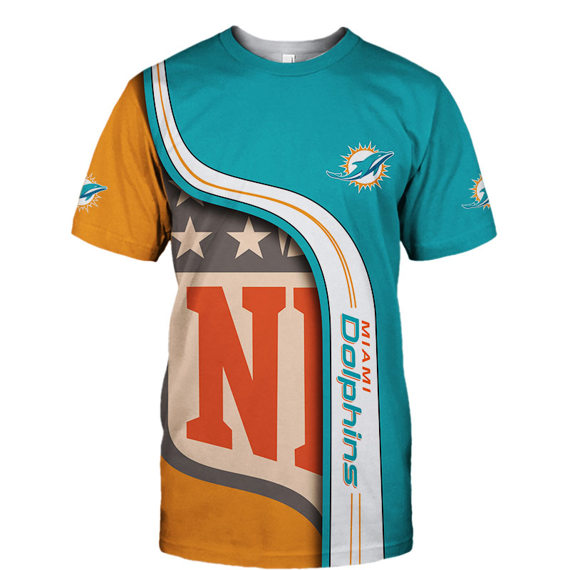 20% SALE OFF Miami Dolphins Military T Shirt 3D Short Sleeve – 4