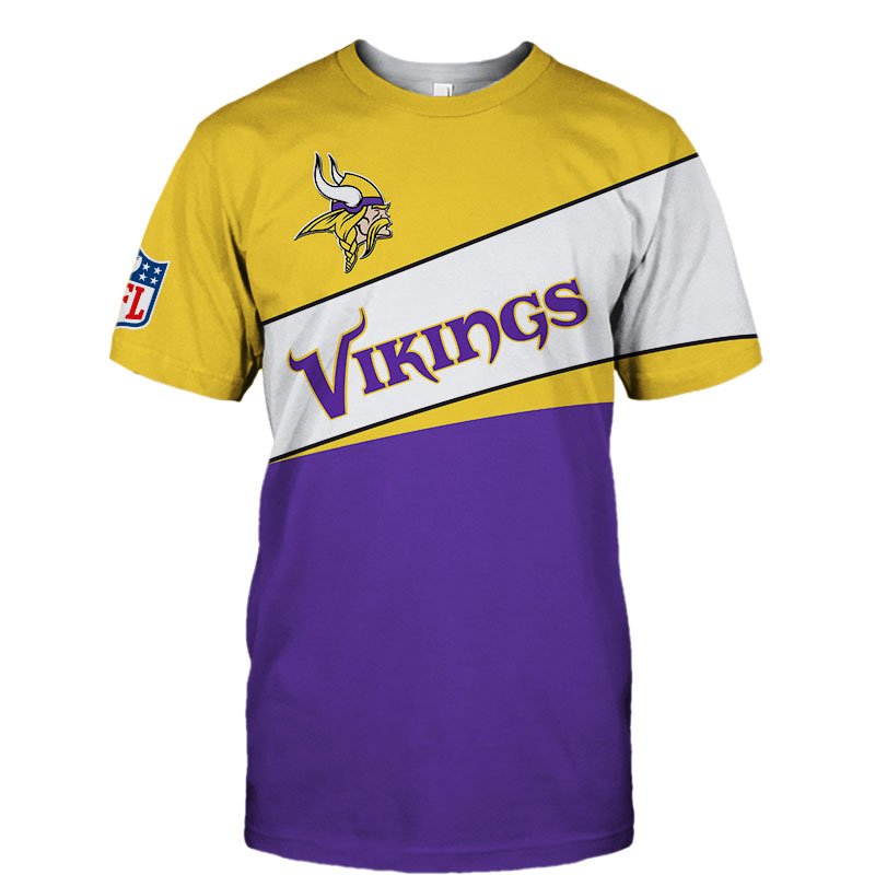 Minnesota Vikings 3D T-Shirt in 2023