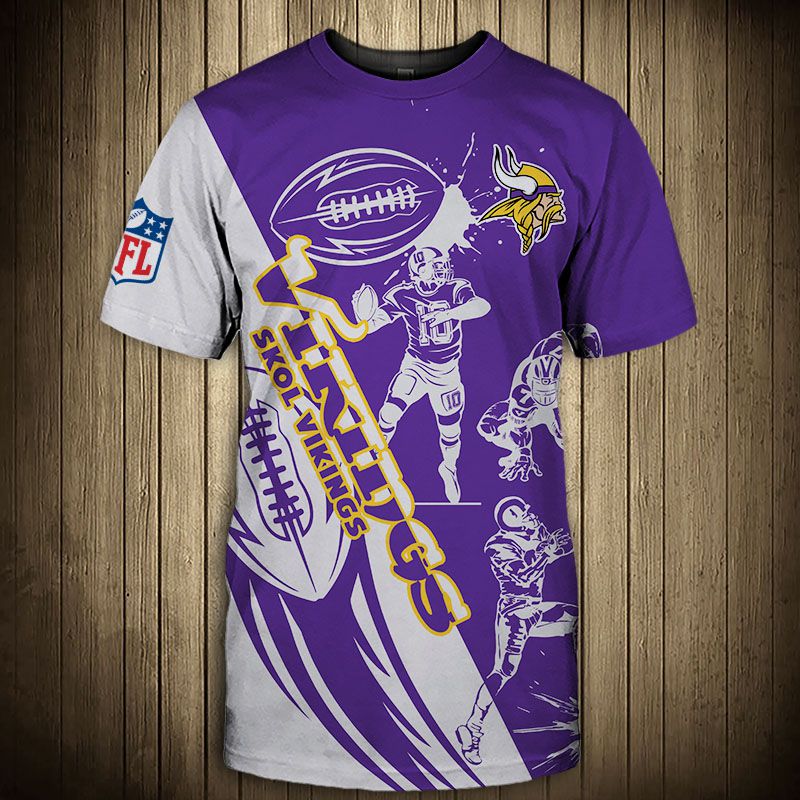 Minnesota Vikings Apparel T-Shirt - Trend Tee Shirts Store