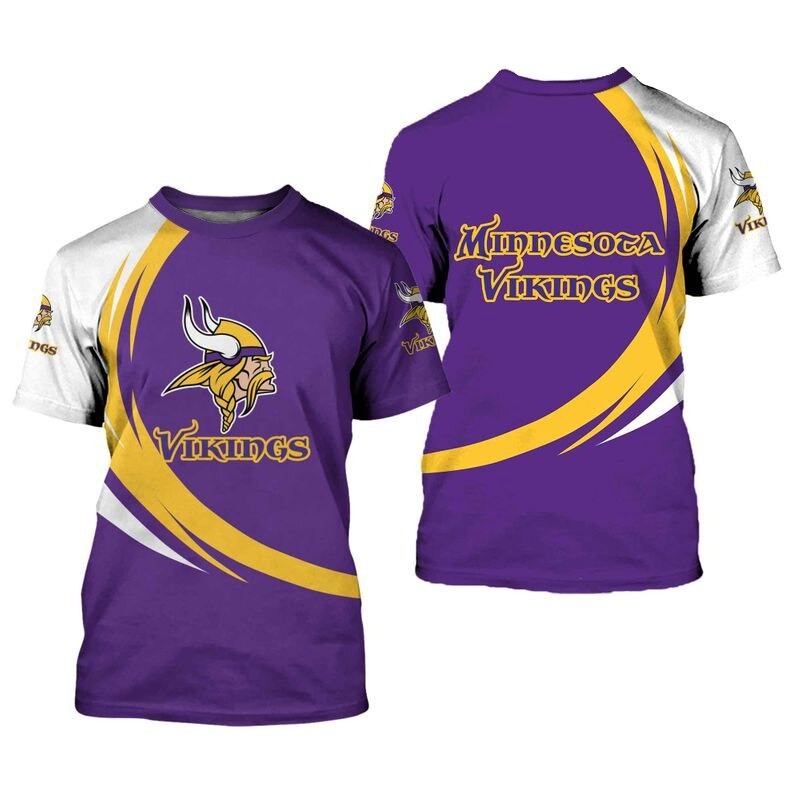 Minnesota Vikings Apparel T-Shirt - Trend Tee Shirts Store