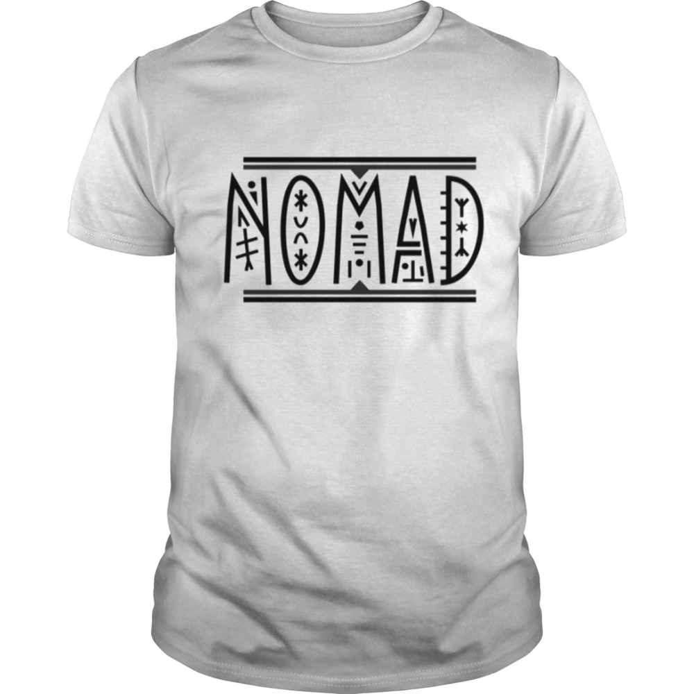 Nomad Icon Font Megalo Box shirt