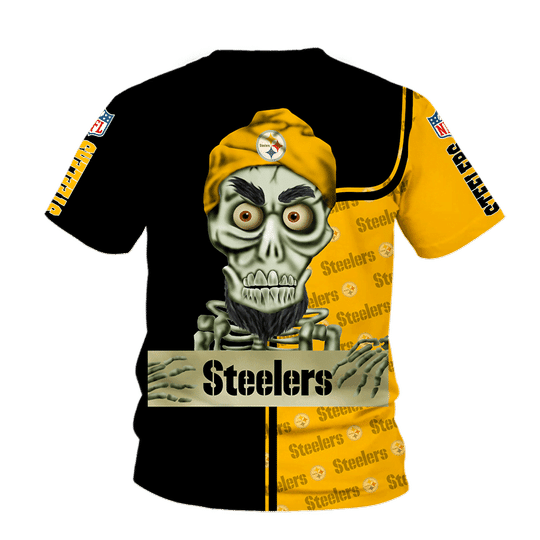 Pittsburgh Steelers T-shirt Cute Death gift for men - Trend Tee