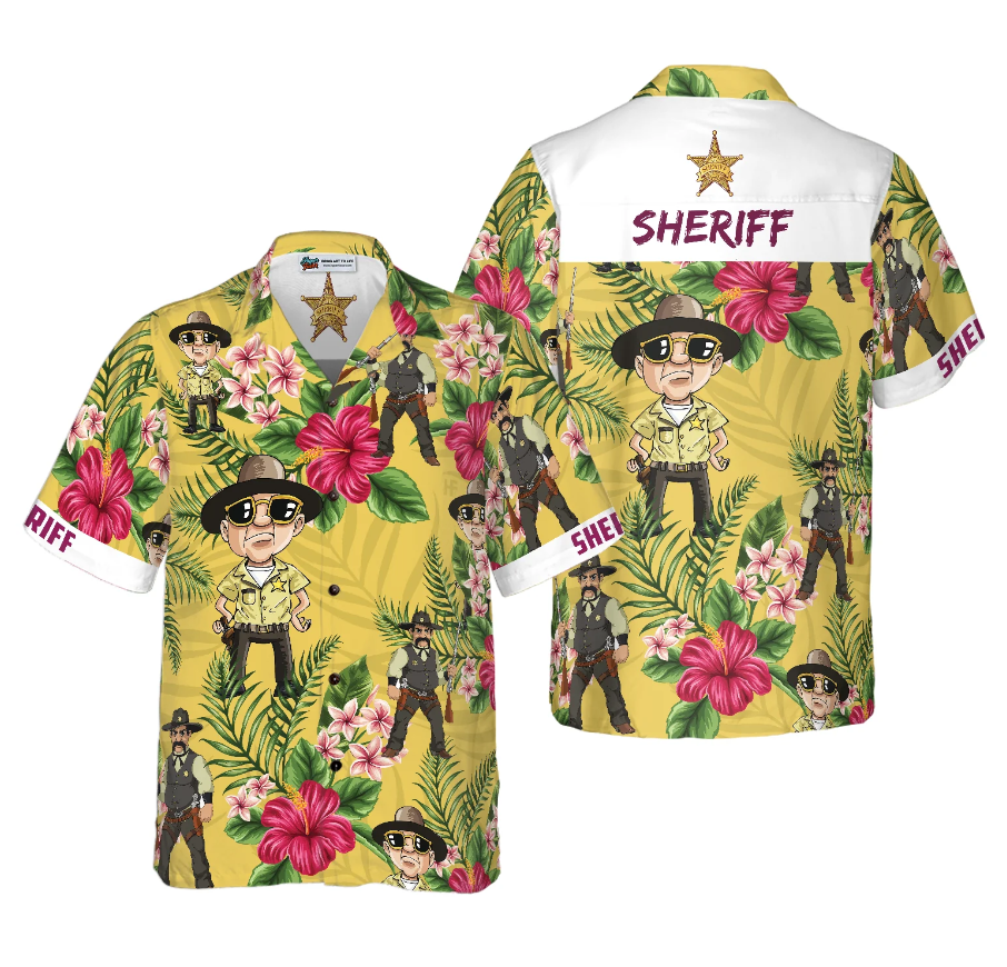 Proud Sheriff Hawaiian Shirt