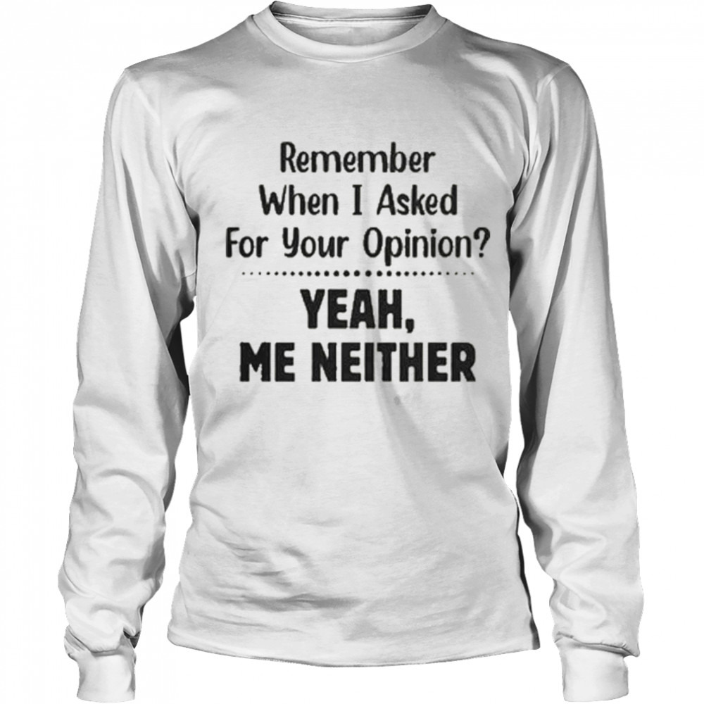 Long Sleeved shirt