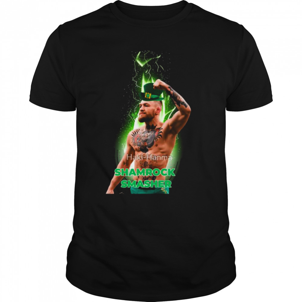 Shamrock Smasher Conor Mcgregor’s St Patrick’s Day shirt