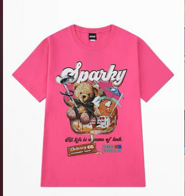 Sparky Bear Pink T-Shirt