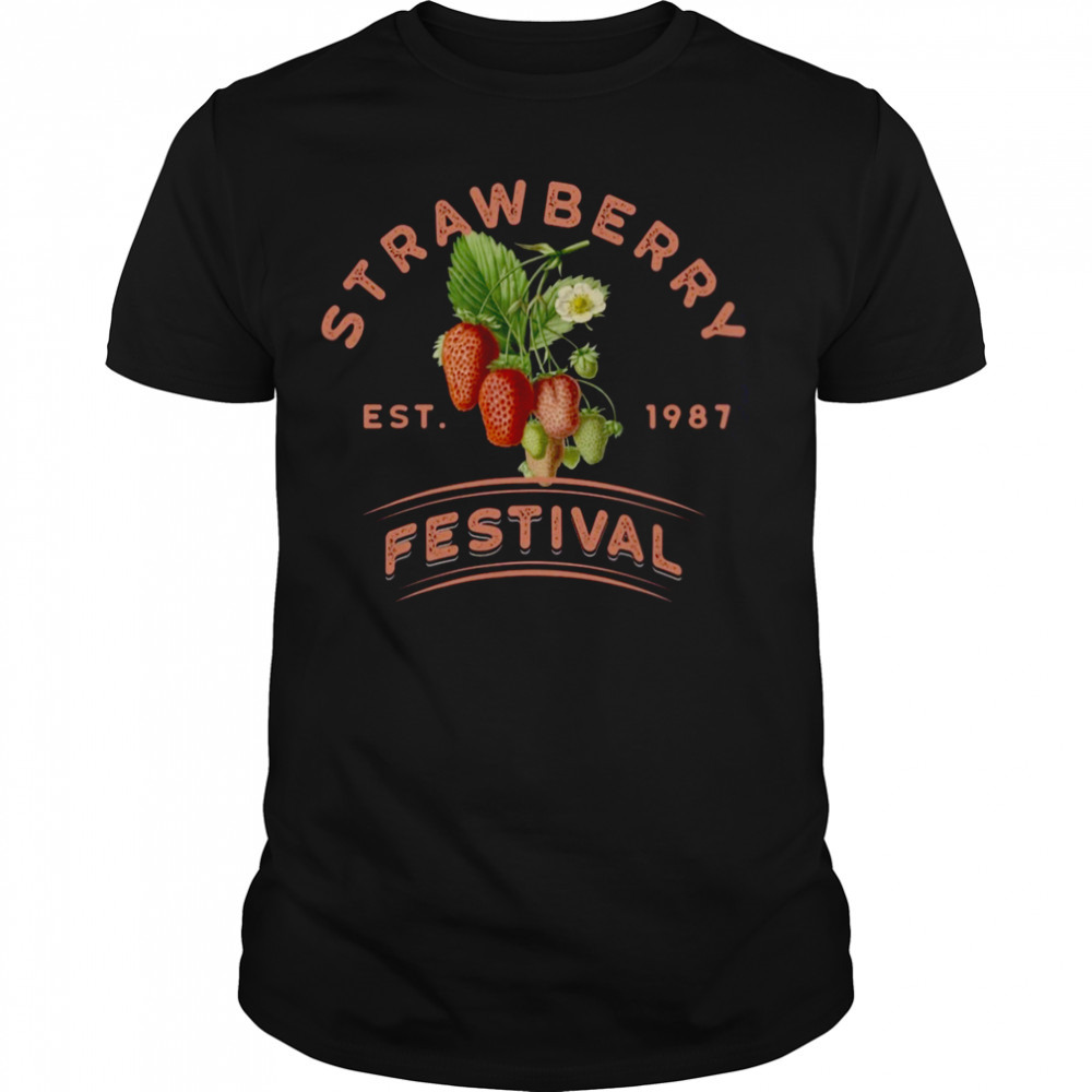 Strawberry Festival Trendy Shirt
