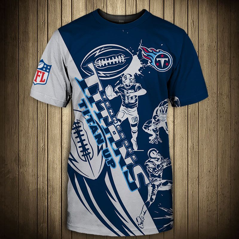 Tennessee Titans Hoodie 3D Cartoon Player Cute Shirt - Reallgraphics