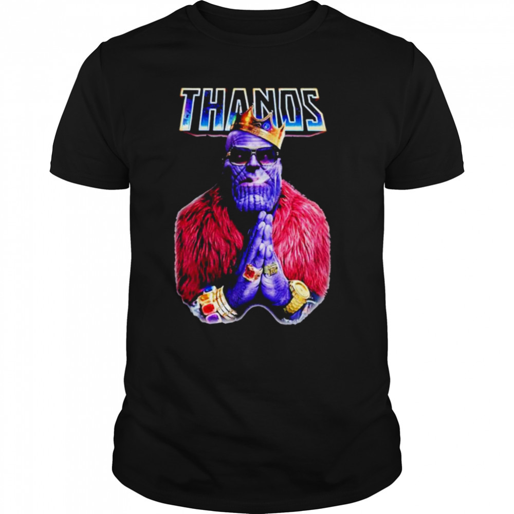 Thanos King pray shirt