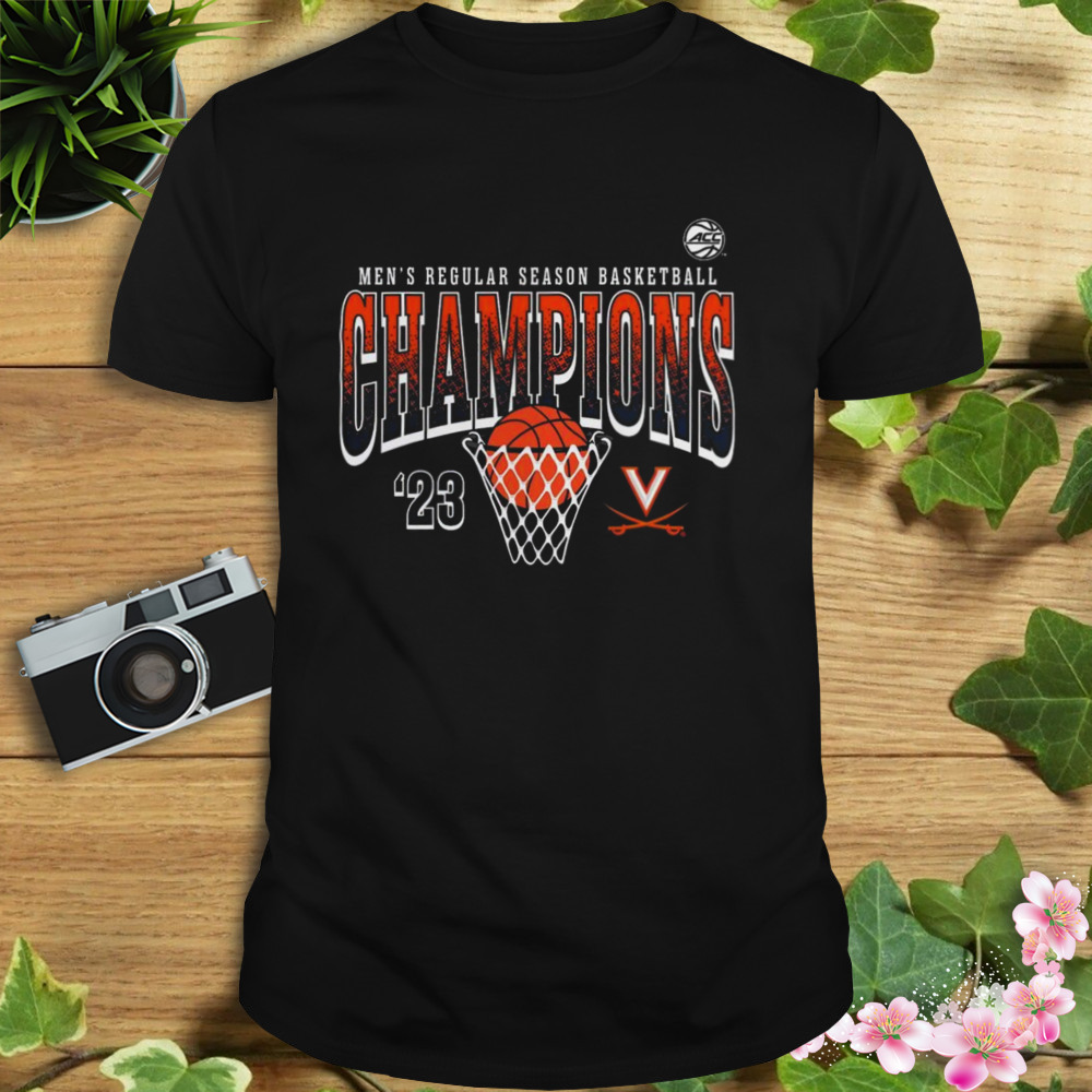Virginia cavaliers men’s regular season basketball champions 2023 acc shirt