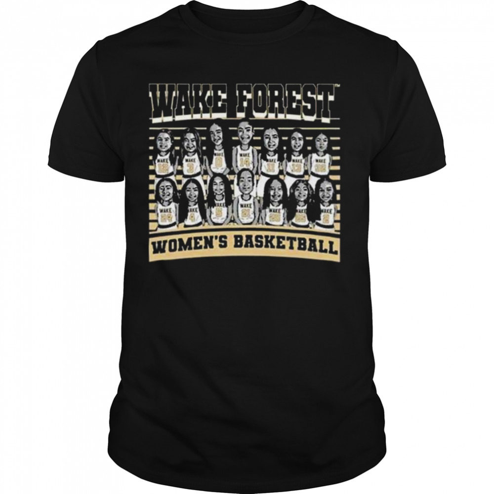 Wake Forest Women’s Basketball Players 2023 Shirt