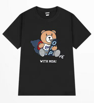 Watching with Moai T-Shirt