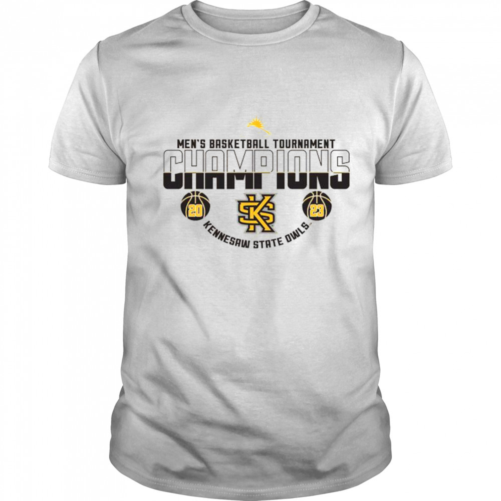2023 ASUN Men’s Basketball Conference Tournament Champions Kennesaw State Owls shirt